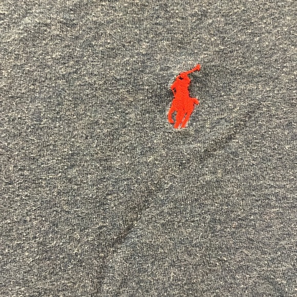 Long sleeve blue.  Polo Ralph Lauren. Long sleeve size 10 12 large - Picture 2 of 3